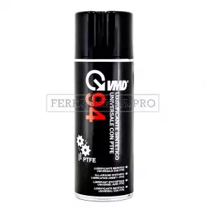 LUBRIFICANTE SINTETICO per CATENE AL PTFE SPRAY VMD94 400ml TEFLON UNIVERSALE SECCO AUTO MOTO