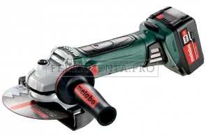 Metabo W 18 LTX 150 Quick Smerigliatrice angolare a batteria in Valigetta in plastica