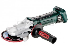 Metabo WF 18 LTX 125 Quick Smerigliatrice angolare a testa ribassata, a batteria in MetaLoc
