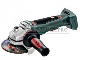 Metabo WPB 18 LTX BL 125 Quick Smerigliatrice angolare a batteria in MetaLoc
