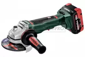 Metabo WPB 18 LTX BL 125 Quick Smerigliatrice angolare a batteria in Valigetta in plastica