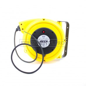 AVVOLGICAVO PROLUNGA 15 m ZECA 4315 in PLASTICA ANTIURTO per OFFICINA