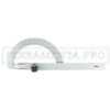 GONIOMETRO PROFESSIONALE SEMPLICE in ACCIAIO VARIE MISURE