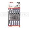 5 LAME SEGHETTO ALTERNATIVO BOSCH per TAGLIO PULITO LEGNO TENERO 3 - 30 mm T101B