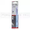 2 LAME SEGA UNIVERSALE GATTUCCIO S 918 AF BOSCH per METALLO LAMIERA SOTTILE TUBI