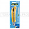 TAGLIERINO CUTTER LAMA 18 MM ALTA RESISTENZA OLFA per CARTA CARTONE EDILIZIA