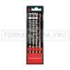SET SERIE 4 PUNTE METABO SDS PLUS per MURATURA MURO DIAMETRO 5 - 6 - 8 - 10 mm