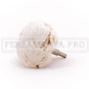 SPAZZOLA in COTONE A FUNGO CON GAMBO per LUCIDATURA METALLI ACCIAIO INOX OTTONE