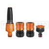 KIT LANCIA + RACCORDI 1/2 3/4 per TUBO ACQUA GIARDINO IRRIGAZIONE CLABER 8802 STARTER KIT