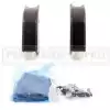 COPPIA SCROCCHI SCROCCO ISEO 9410201505 NERO per MANIGLIONE ANTIPANICO IDEA BASE