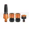 KIT LANCIA + RACCORDI 1/2 3/4 per TUBO ACQUA GIARDINO IRRIGAZIONE CLABER 8802 STARTER KIT