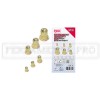 ASSORTIMENTO 150 INSERTI RIVETTI FILETTATI da M3 a M10 in ACCIAIO GALVANIZZATO