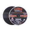 DISCO TAGLIO GLOBE HP ONE ULTRASOTTILE 1,00mm per TUBI e LAMIERE di ACCIAIO INOX FERRO