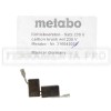 COPPIA CARBONCINI SPAZZOLE ORIGINALI METABO per W WB WP WBA WE WEA WEP WEPA