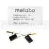 COPPIA CARBONCINI SPAZZOLE di RICAMBIO ORIGINALI METABO per W 9 - WP 9 - WEV 10