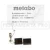COPPIA CARBONCINI SPAZZOLE ORIGINALI METABO per WE WEP WEA WEVA 15 WEBA WEPBA 17