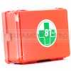 CASSETTA MEDICA PRIMO PRONTO SOCCORSO ENTRO 2 DIPENDENTI CAT C DM 388 DLGS 81 VALIGIA SUPPORTO MURO