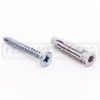 TASSELLO ANCORANTE UNIVERSALE in NYLON PLASTICA con VITE T6/VA PROFESSIONALE